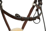 Huntley Equestrian Sedgwick Leather Padded Monocrown Figure 8 Bridle - Huntley Equestrian - Flyclothing LLC