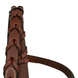 Huntley Equestrian Fancy Stitched Schooling Laced Reins