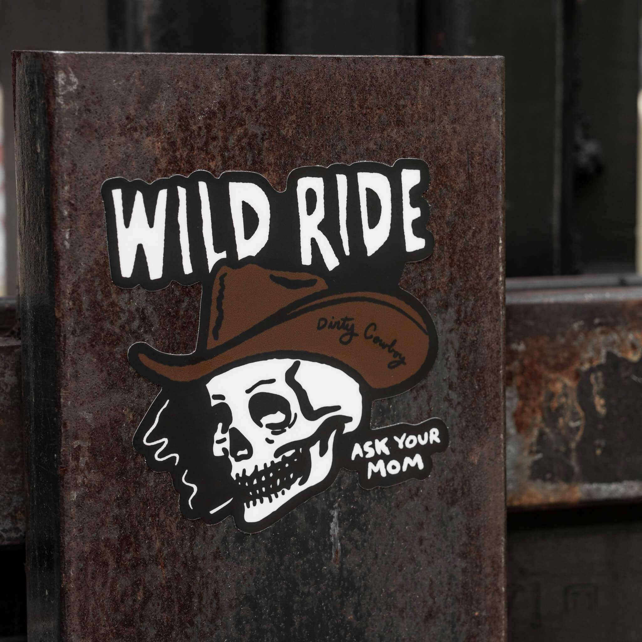 Wild Ride Decal - DIRTY COWBOY USA - Flyclothing LLC