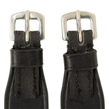 Huntley Equestrian Children's Black Leather Jodhpur Garter Straps - Huntley Equestrian - Flyclothing LLC