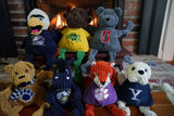 NCAA Clemson University, The Tiger Knottie® Plush Dog Toy - HuggleHounds - Flyclothing LLC