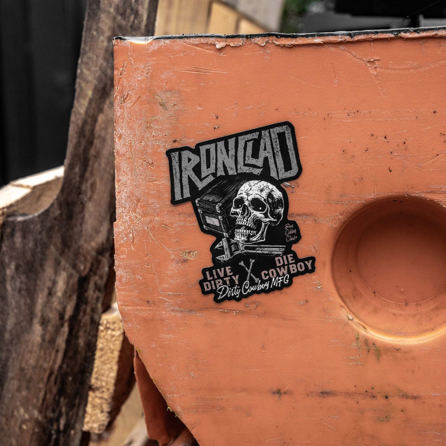 Ironclad Decal Sticker - DIRTY COWBOY USA - Flyclothing LLC
