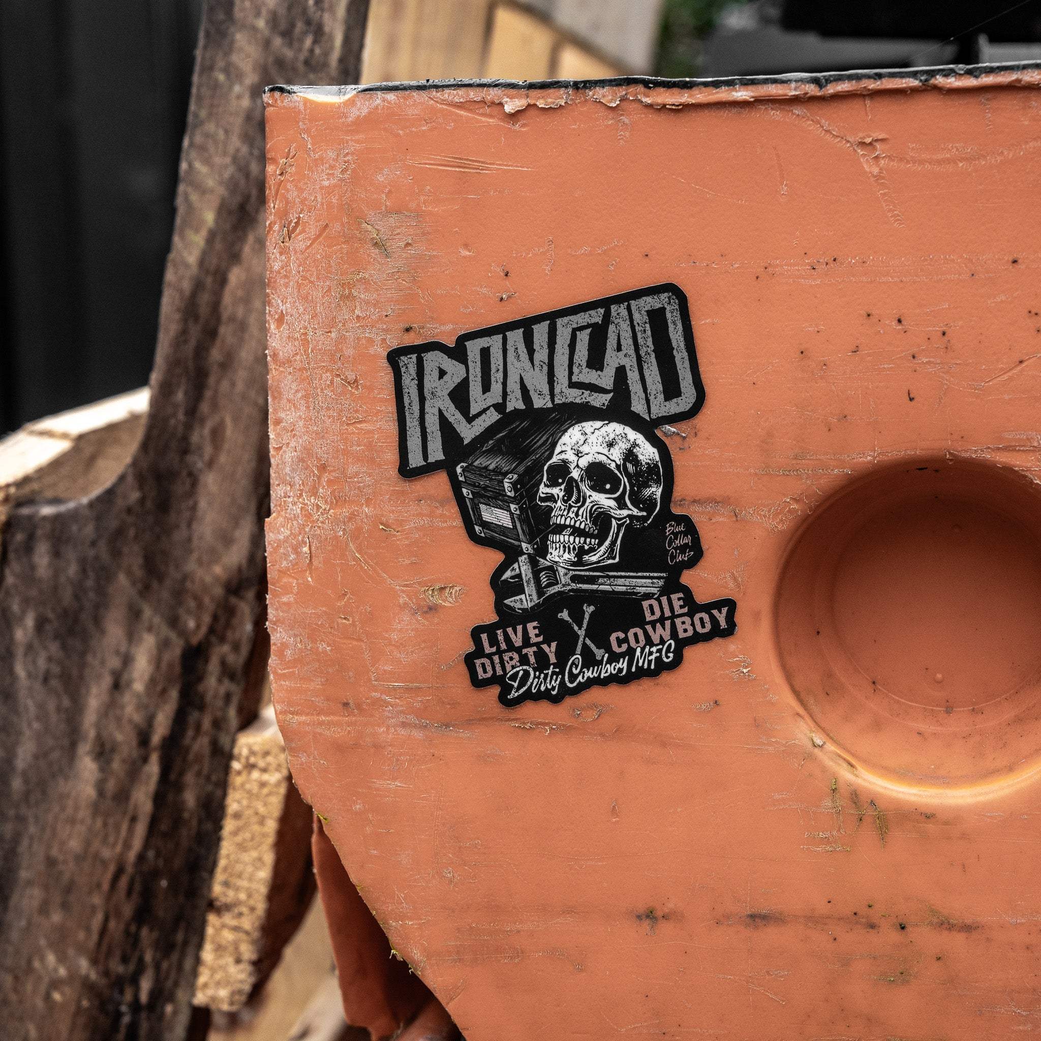 Ironclad Decal Sticker - DIRTY COWBOY USA - Flyclothing LLC