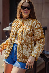 TOTALLY CONVINCED WOVEN PUFF JACKET - Flying Tomato - Flyclothing LLC