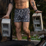 Men’s Double-Layer Mesh Training Shorts — 5" Inseam - DIRTY COWBOY USA - Flyclothing LLC