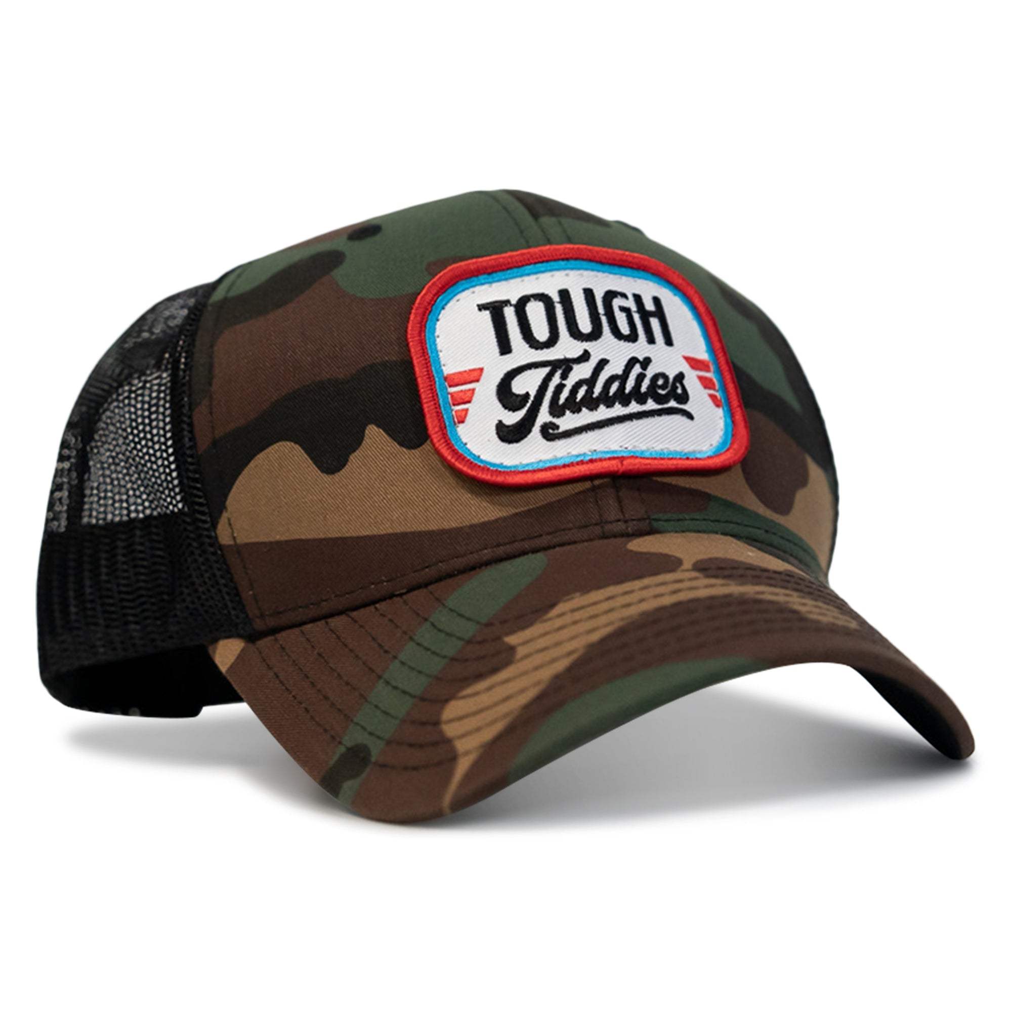 Tough Tiddies USA Patch Snapback Hat - DIRTY COWBOY USA - Flyclothing LLC