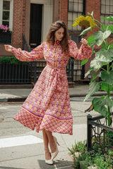 LIFETIME CELEBRATIONS WOVEN SHIRT DRESS - Flying Tomato - Flyclothing LLC
