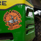 Cause A Ruckus Decal Sticker - DIRTY COWBOY USA - Flyclothing LLC