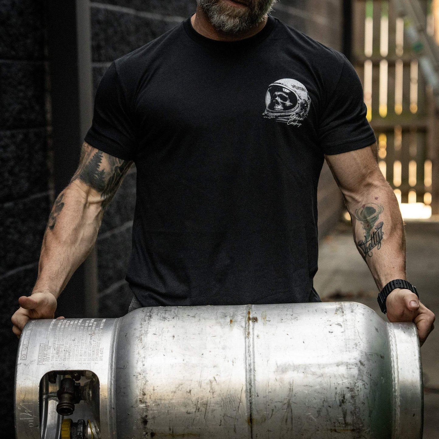 Space Cowboy Men's T-Shirt - DIRTY COWBOY USA - Flyclothing LLC
