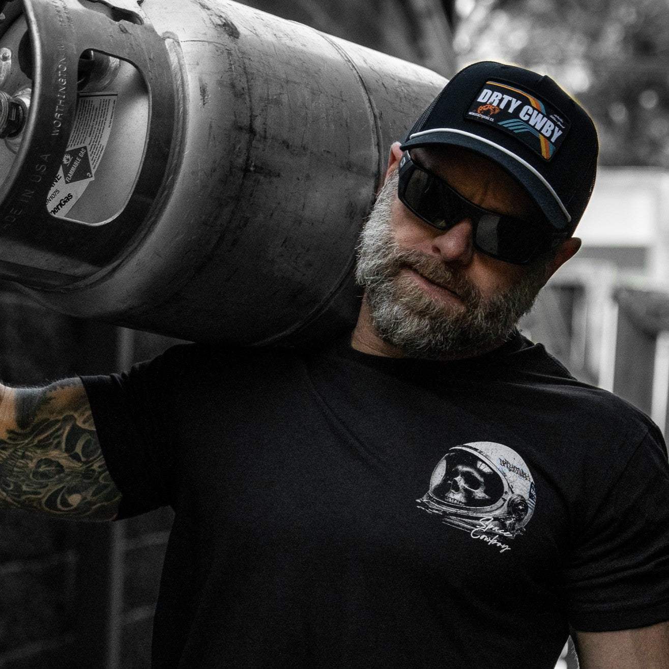 DRTYCWBY Vintage Bronco Patch Rope Snapback Hat - DIRTY COWBOY USA - Flyclothing LLC