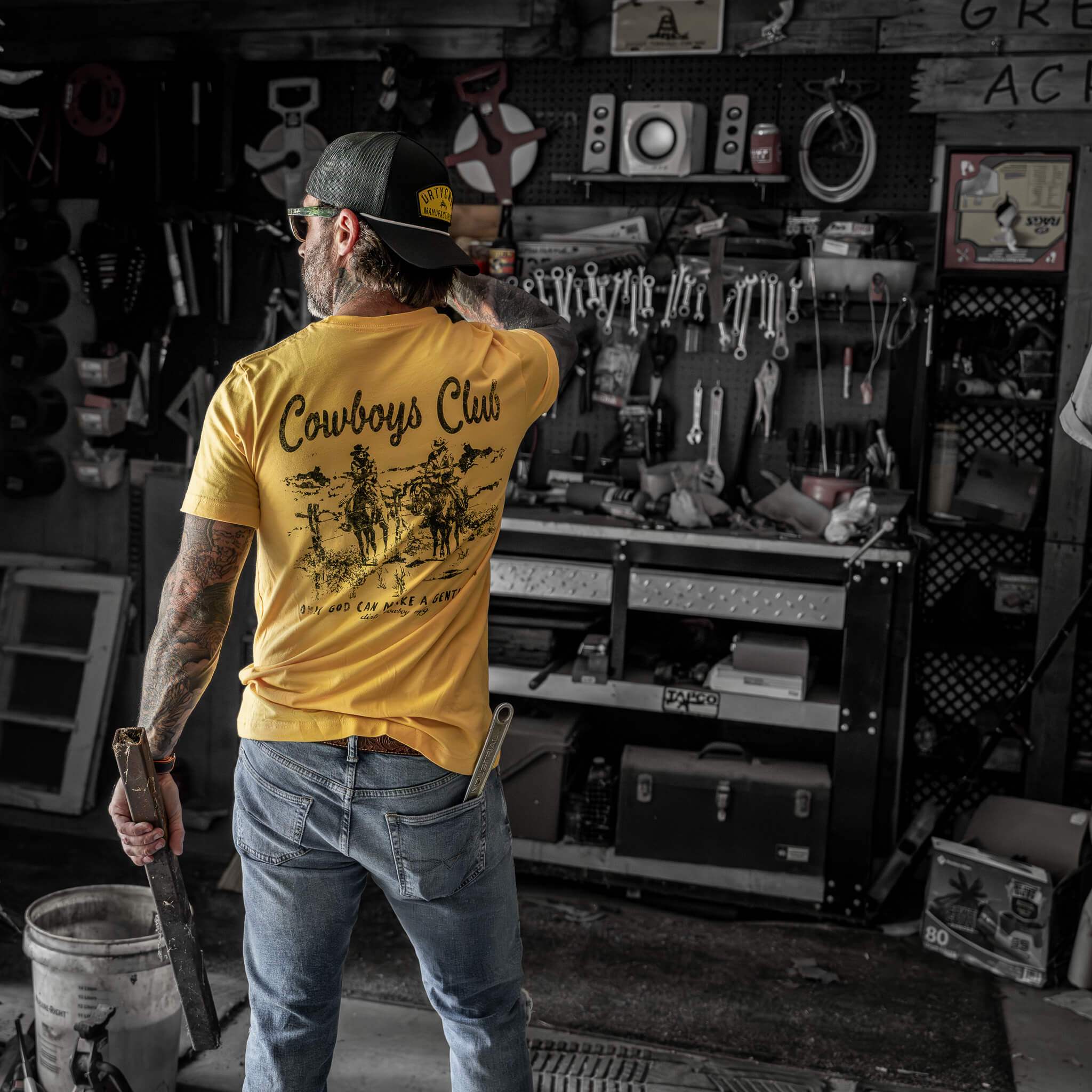 Cowboys Club Men's T-Shirt - DIRTY COWBOY USA - Flyclothing LLC