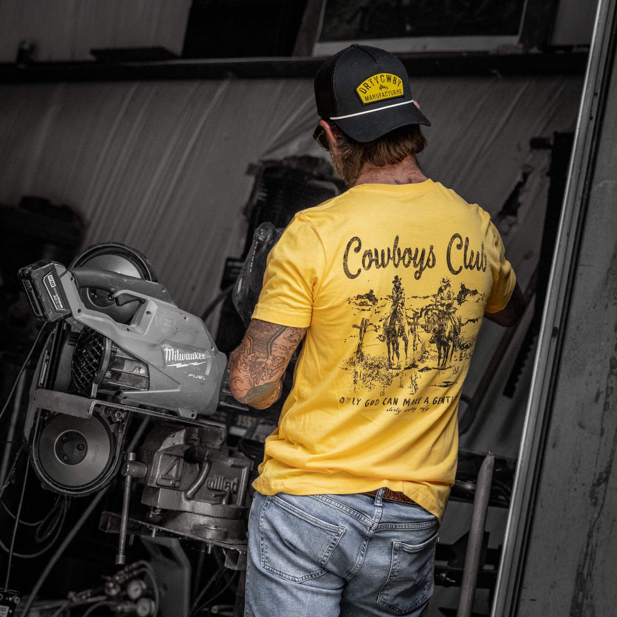 Cowboys Club Men's T-Shirt - DIRTY COWBOY USA - Flyclothing LLC