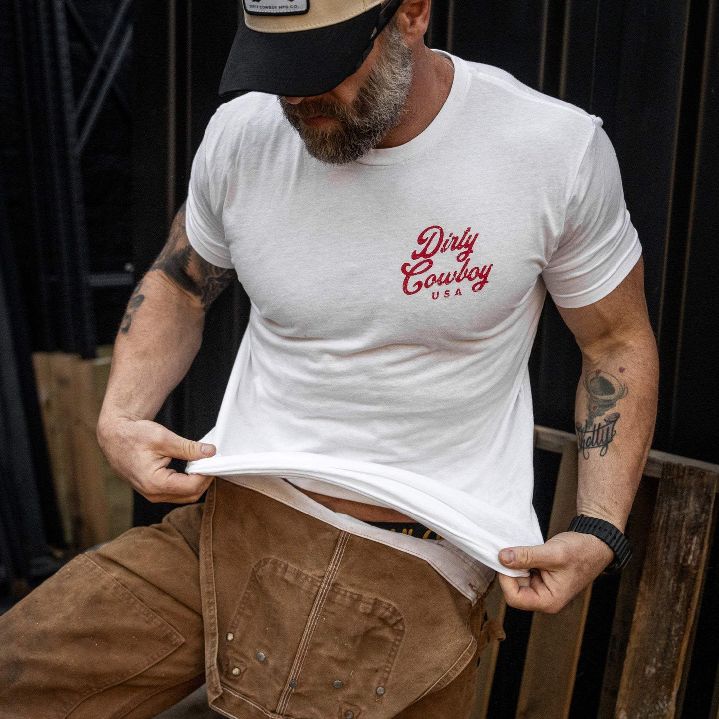 Country Boy's Will Survive Men's T-Shirt - DIRTY COWBOY USA - Flyclothing LLC