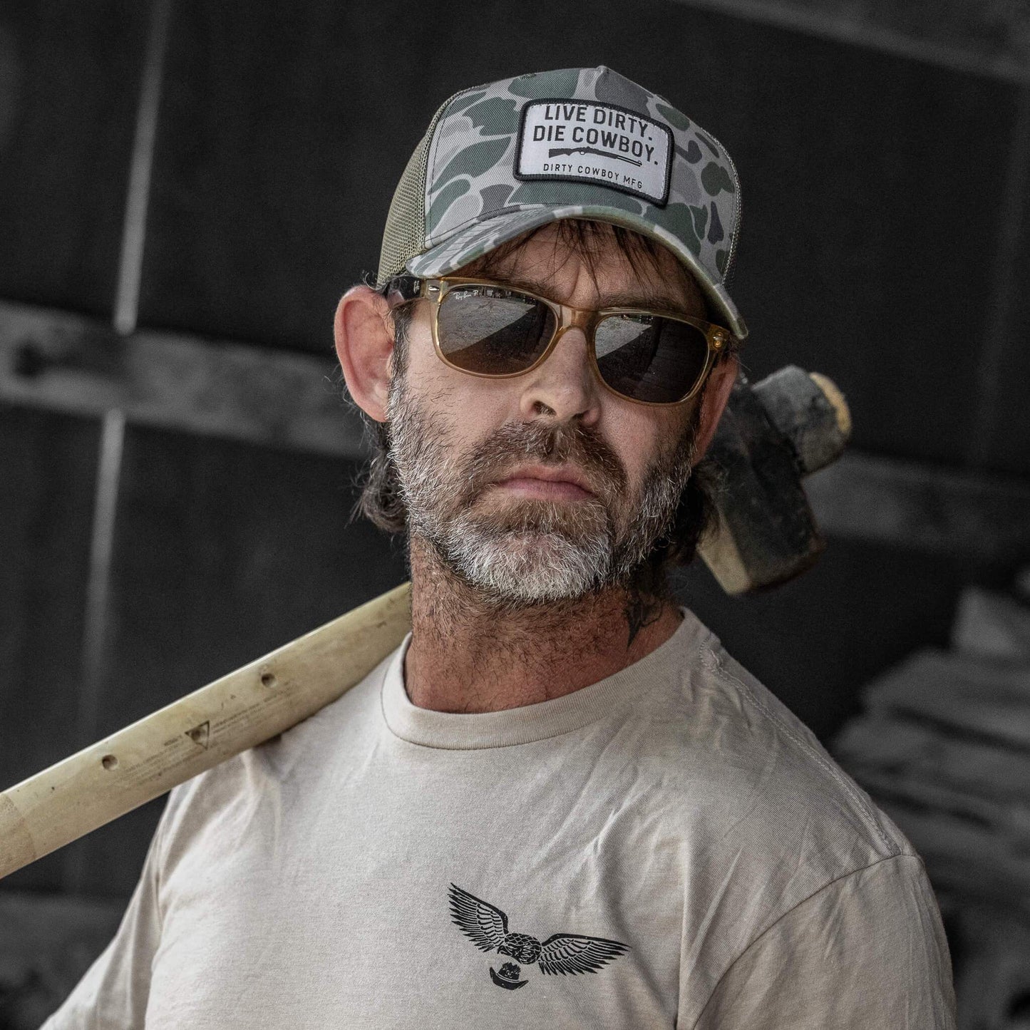 Live Dirty. Die Cowboy. SnapBack Hat - DIRTY COWBOY USA - Flyclothing LLC
