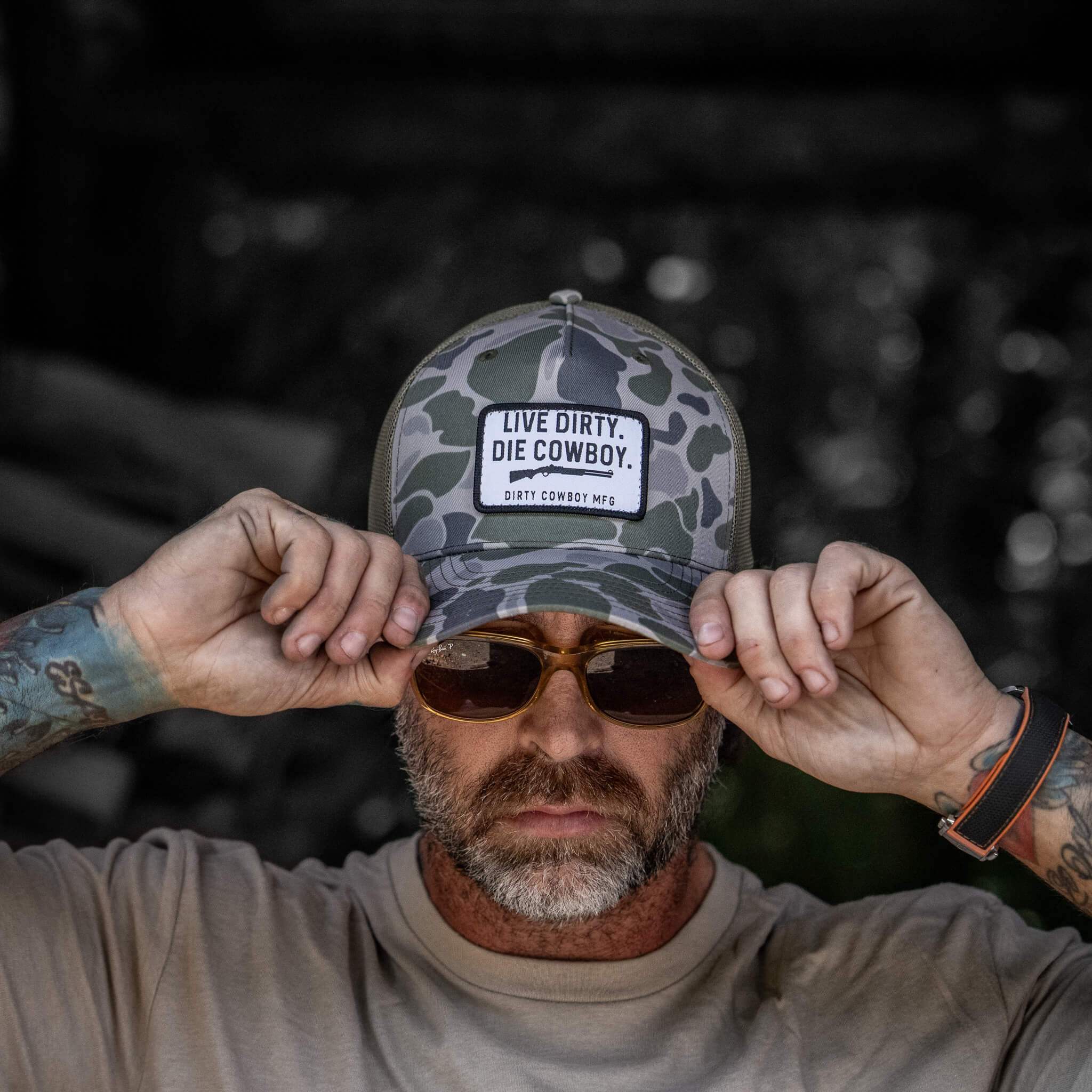 Live Dirty. Die Cowboy. SnapBack Hat - DIRTY COWBOY USA - Flyclothing LLC