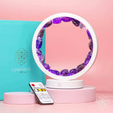 Stress Less, Sleep More – Amethyst Healing Lamp - Conscious Items - Flyclothing LLC