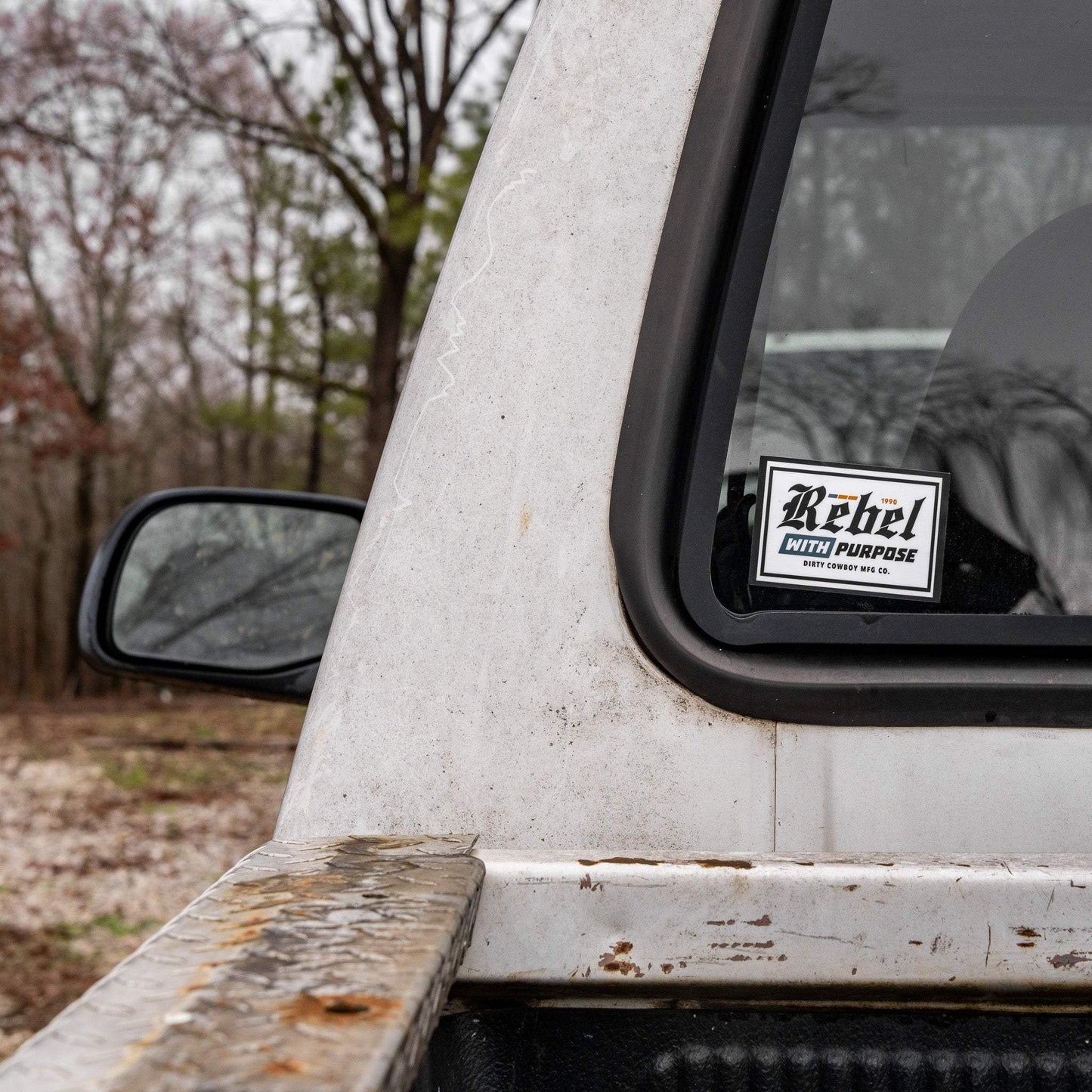 Rebel With Purpose Decal - DIRTY COWBOY USA - Flyclothing LLC