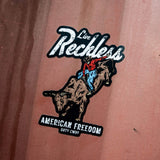 Live Reckless American Freedom Decal Sticker - DIRTY COWBOY USA - Flyclothing LLC