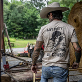 Live Dirty. Die Cowboy Men's T-Shirt - DIRTY COWBOY USA - Flyclothing LLC