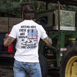Shit Kickers Men's T-Shirt - DIRTY COWBOY USA - Flyclothing LLC