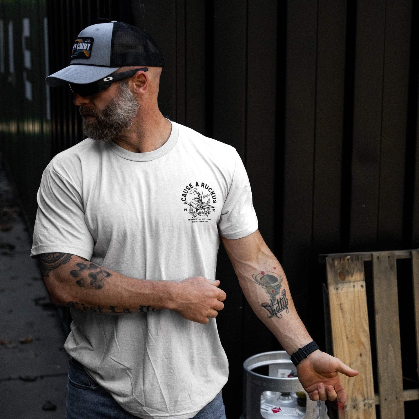 DRTYCWBY Vintage Bronco Patch Rope Snapback Hat - DIRTY COWBOY USA - Flyclothing LLC