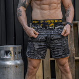 Men’s Double-Layer Mesh Training Shorts — 5" Inseam - DIRTY COWBOY USA - Flyclothing LLC