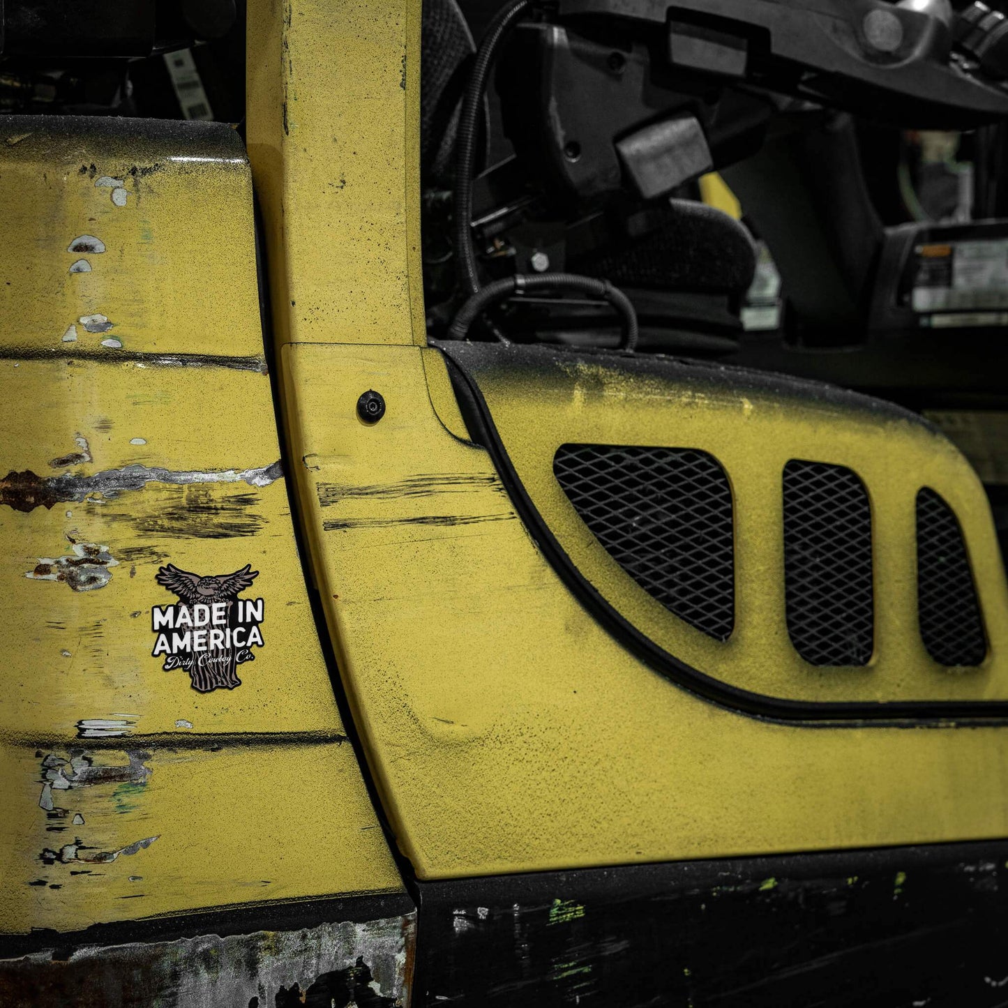 Made In America Eagle Decal - DIRTY COWBOY USA - Flyclothing LLC