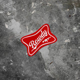 Rowdy Wall Mounting Metal Sign - DIRTY COWBOY USA - Flyclothing LLC