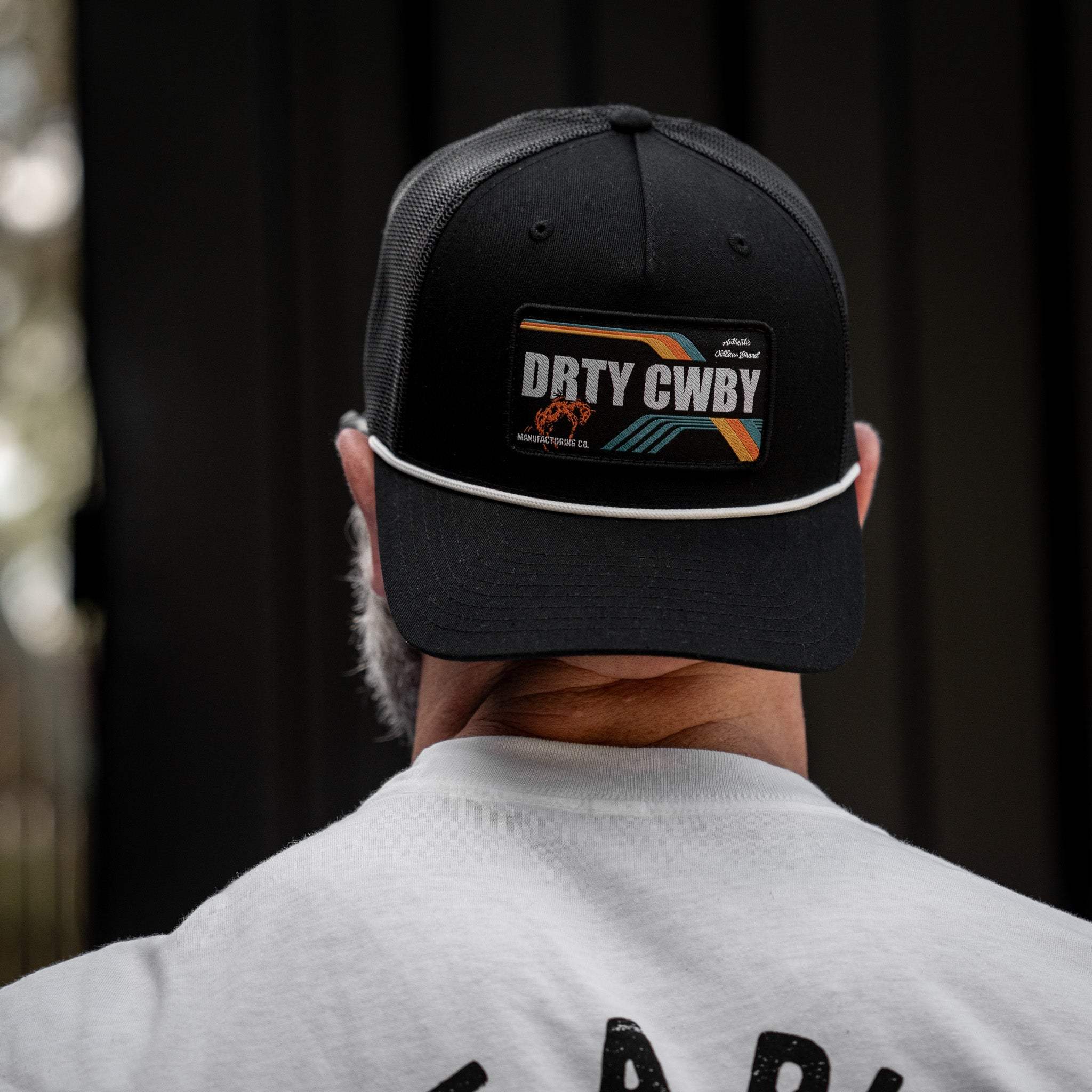 DRTYCWBY Vintage Bronco Patch Rope Snapback Hat - DIRTY COWBOY USA - Flyclothing LLC