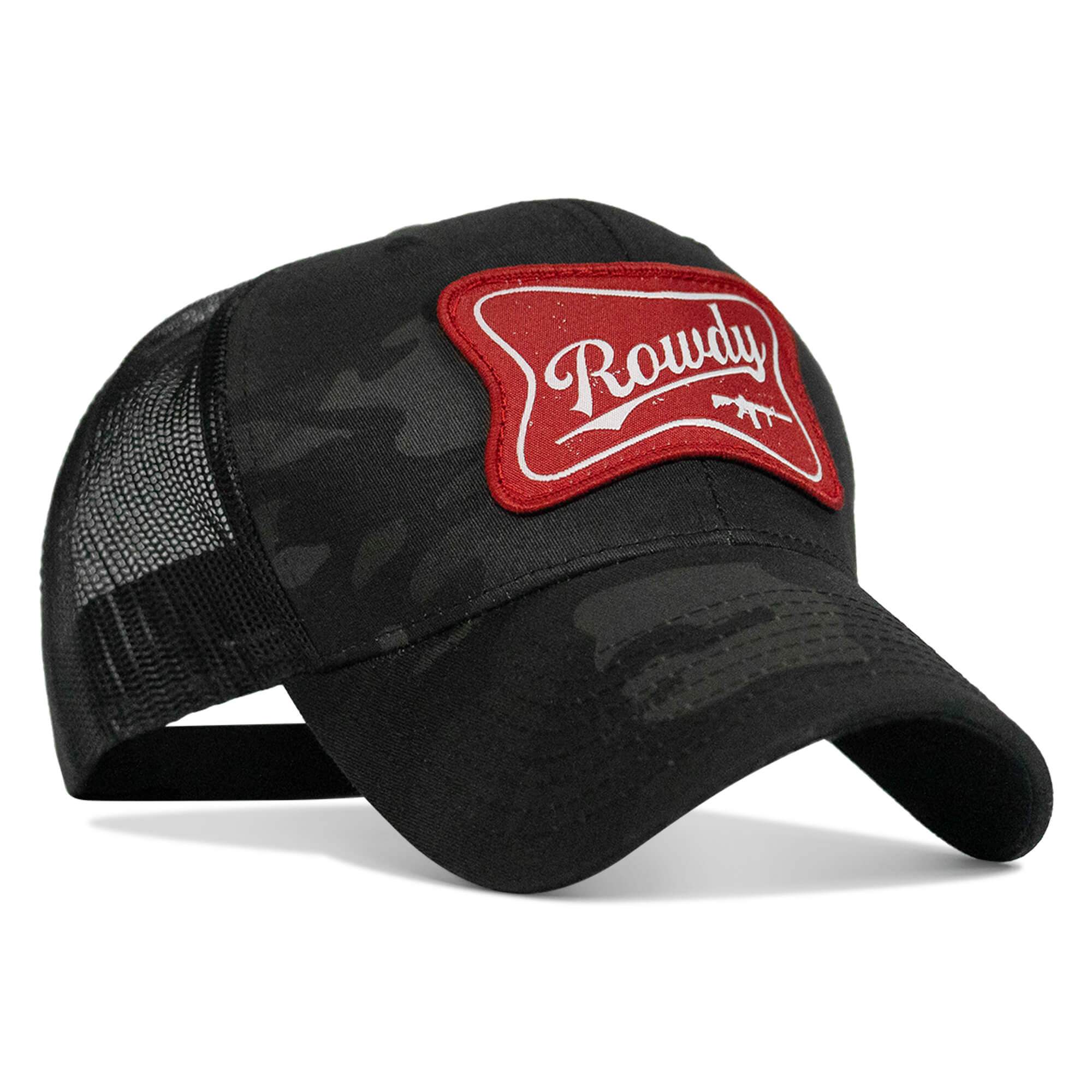 Rowdy Beer Logo Patch Snapback Hat - DIRTY COWBOY USA - Flyclothing LLC