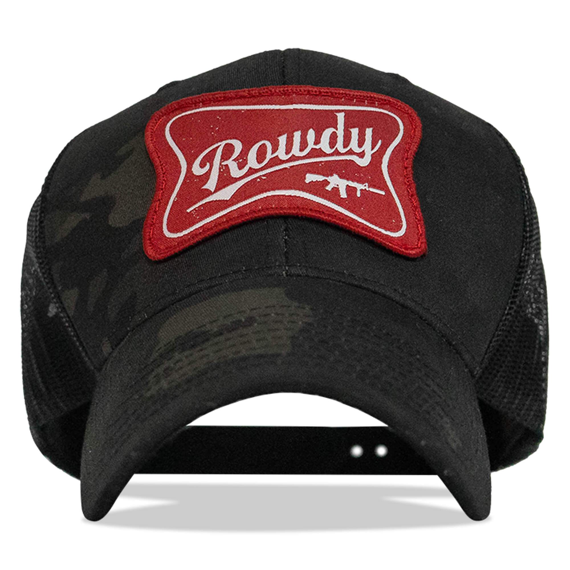 Rowdy Beer Logo Patch Snapback Hat - DIRTY COWBOY USA - Flyclothing LLC