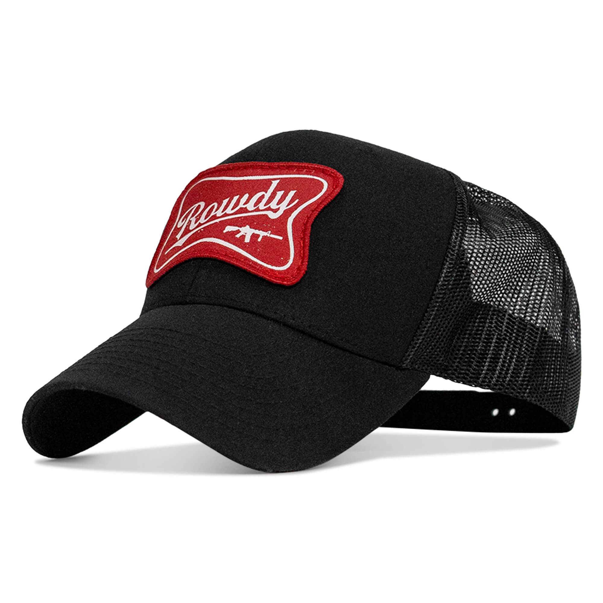 Rowdy Beer Logo Patch Snapback Hat - DIRTY COWBOY USA - Flyclothing LLC