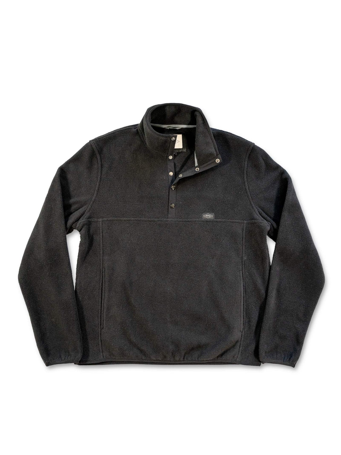Cobblestone Fleece Pullover Black