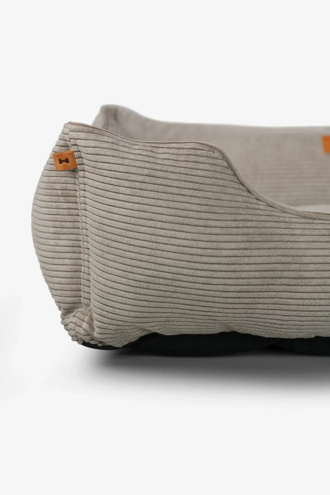 Chester & Lee | Fancy Corduroy Sleeper Dog Bed Taupe - Chester & Lee - Flyclothing LLC