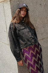 SEE YOU GO DENIM JACKET - Flying Tomato - Flyclothing LLC