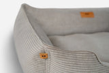 Chester & Lee | Fancy Corduroy Sleeper Dog Bed Taupe - Chester & Lee - Flyclothing LLC