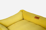 Chester & Lee | Fancy Corduroy Sleeper Dog Bed Sunny Yellow - Chester & Lee - Flyclothing LLC