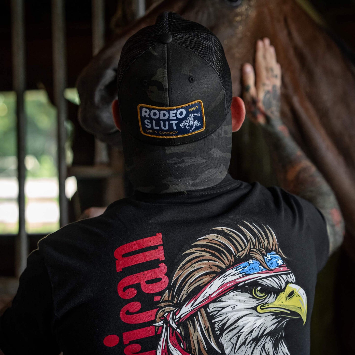 Rodeo Slut Patch SnapBack - DIRTY COWBOY USA - Flyclothing LLC