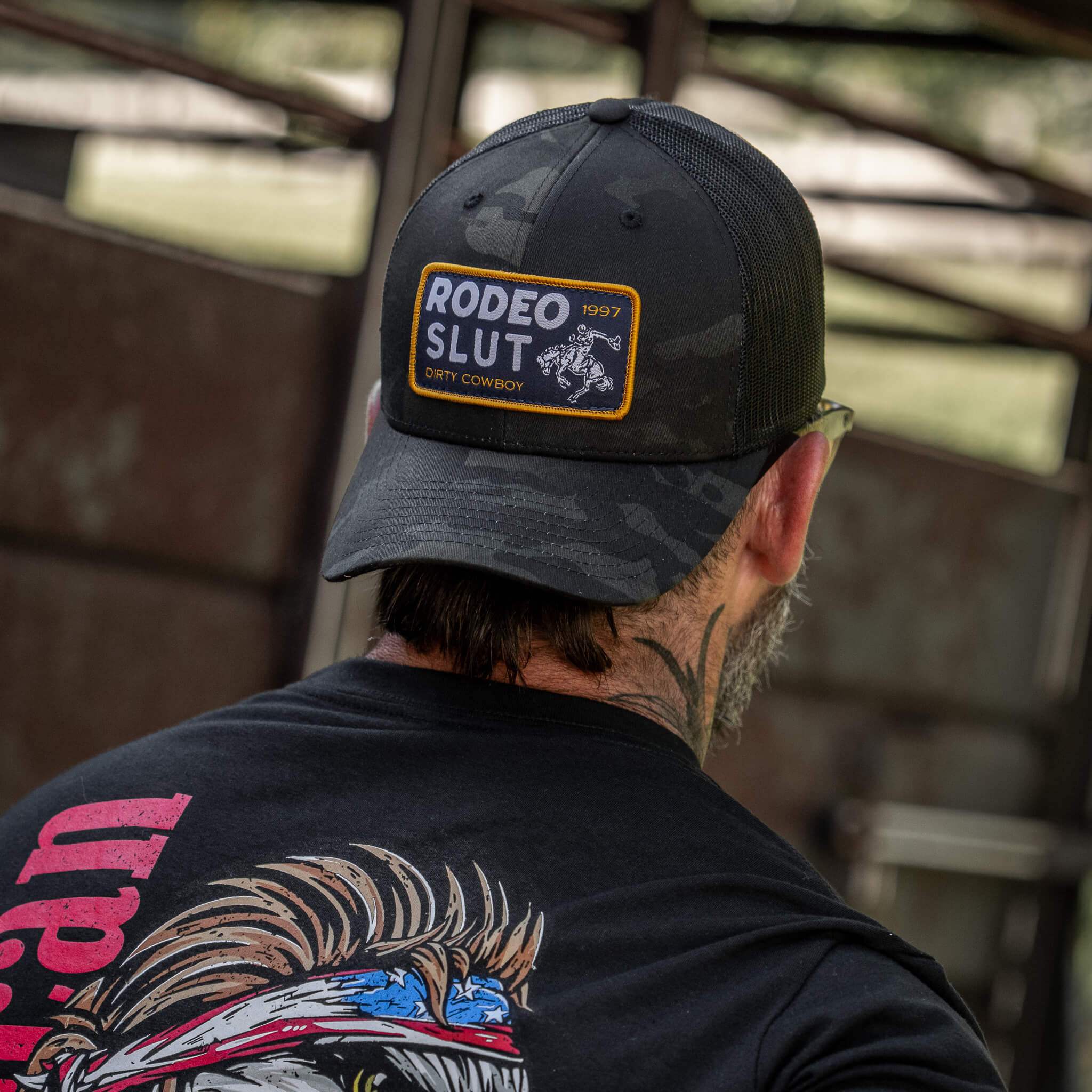 Rodeo Slut Patch SnapBack - DIRTY COWBOY USA - Flyclothing LLC