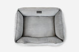 Chester & Lee | Fancy Corduroy Sleeper Dog Bed Gray - Chester & Lee - Flyclothing LLC