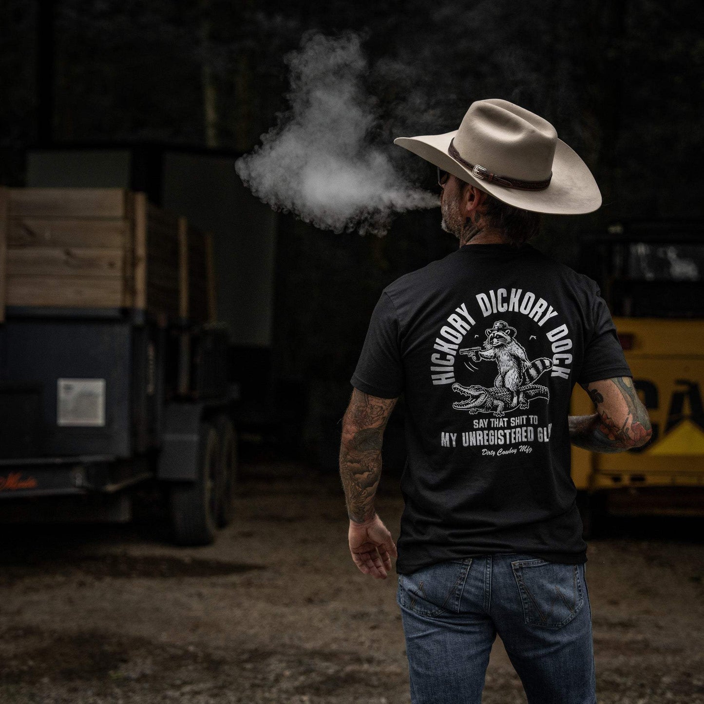 Hickory Dickory Dock Men's T-Shirt - DIRTY COWBOY USA - Flyclothing LLC