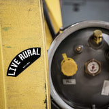 Live Rural Decal - DIRTY COWBOY USA - Flyclothing LLC