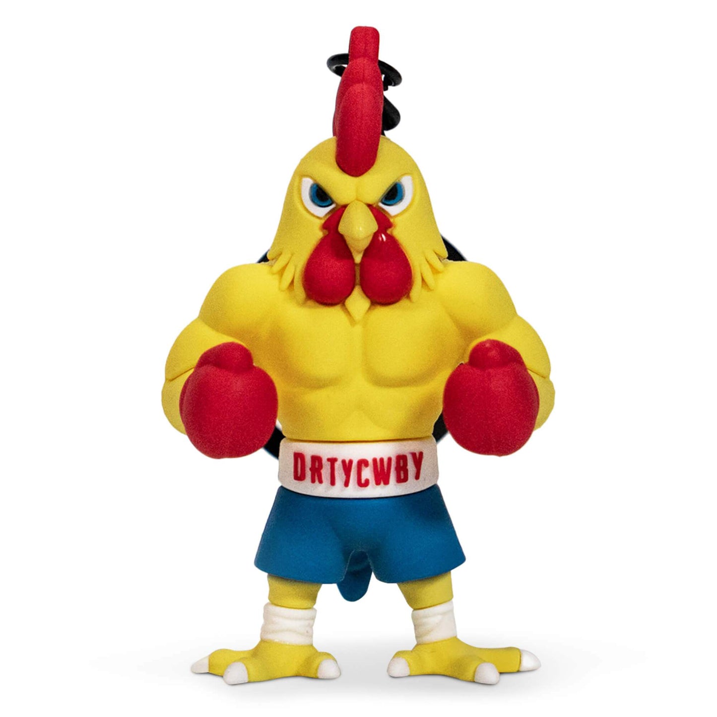 Drtycwby Boxing Chicken PVC Keychain - DIRTY COWBOY USA - Flyclothing LLC