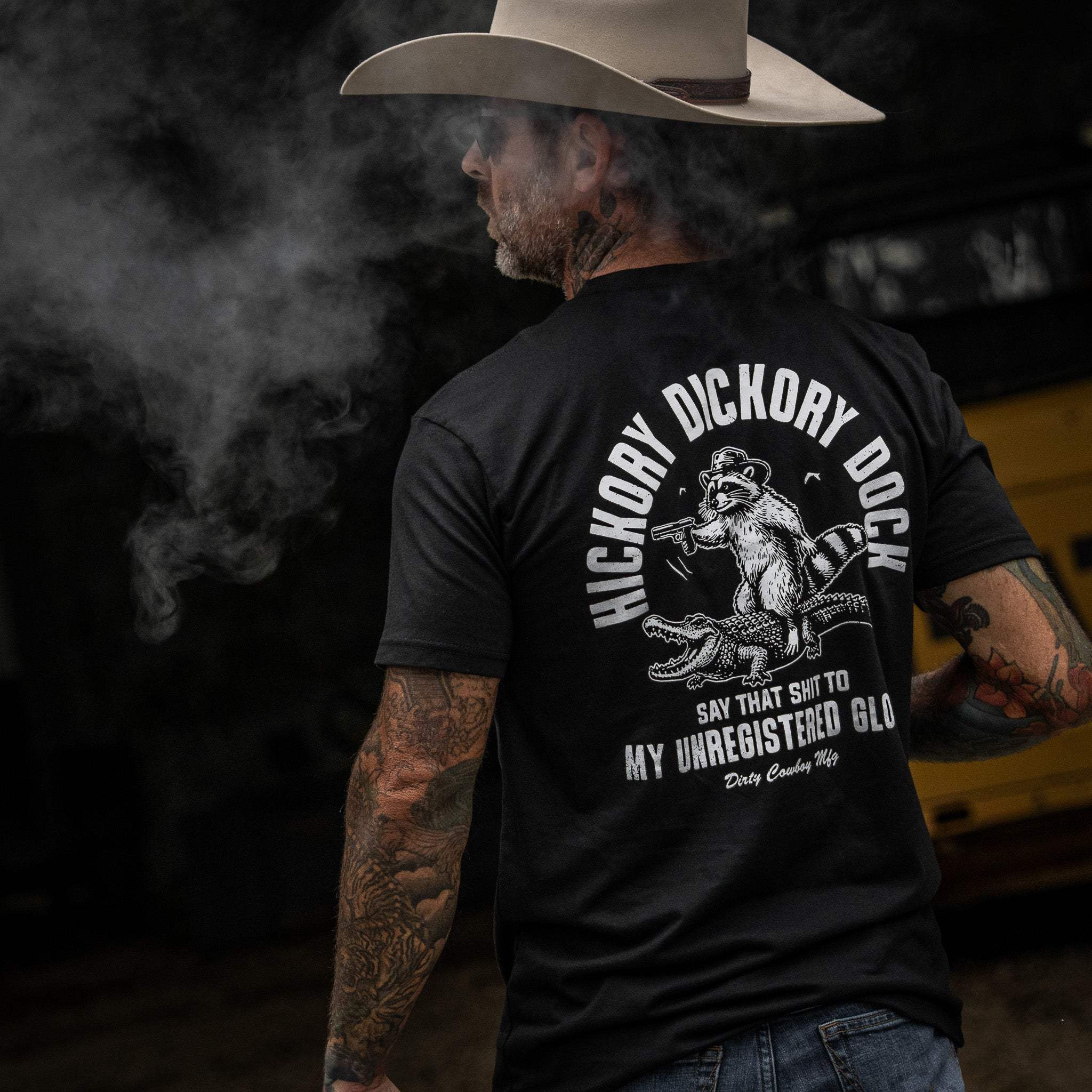 Hickory Dickory Dock Men's T-Shirt - DIRTY COWBOY USA - Flyclothing LLC