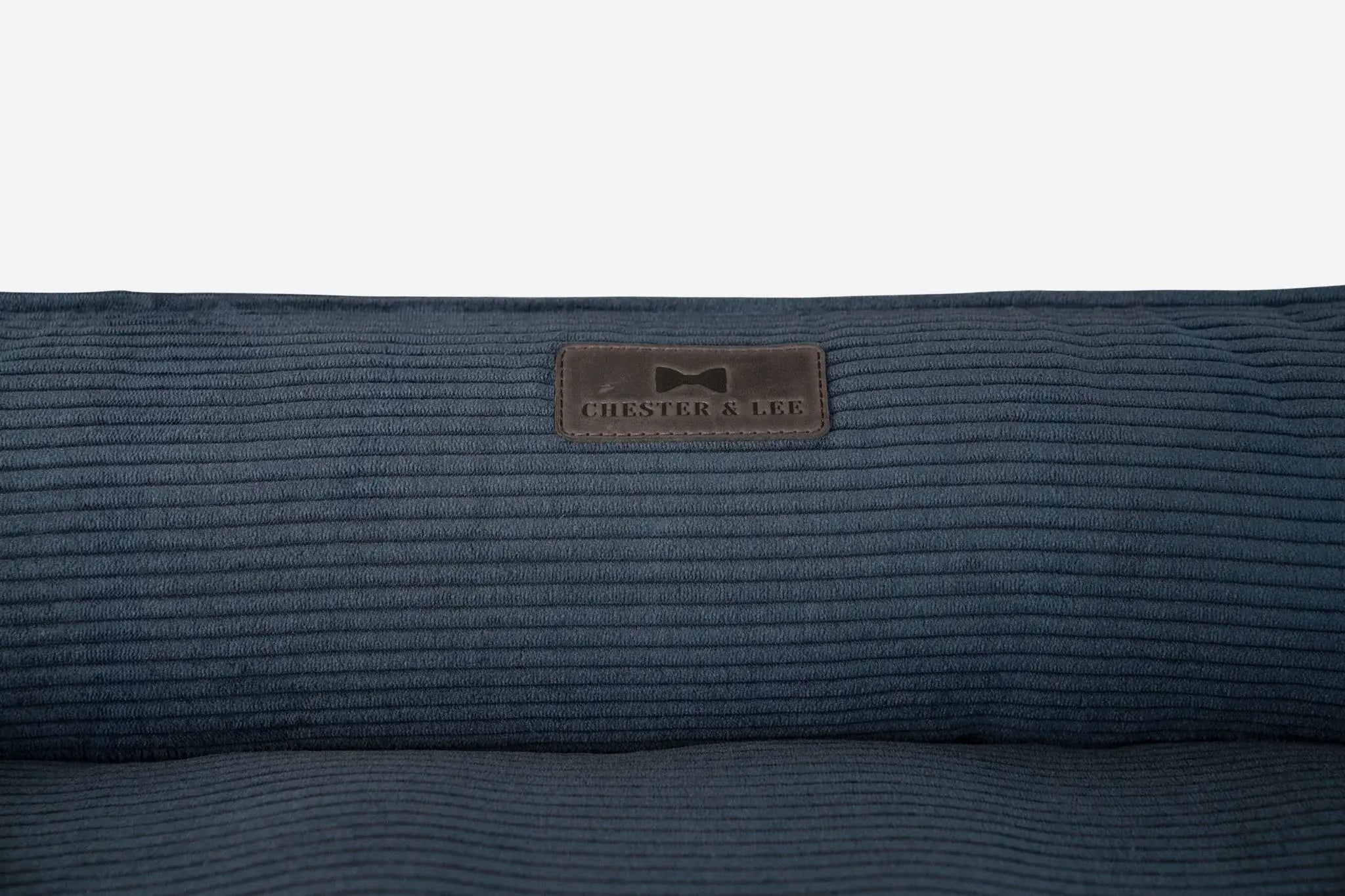 Chester & Lee | Fancy Corduroy Sleeper Dog Bed Graphite - Chester & Lee - Flyclothing LLC