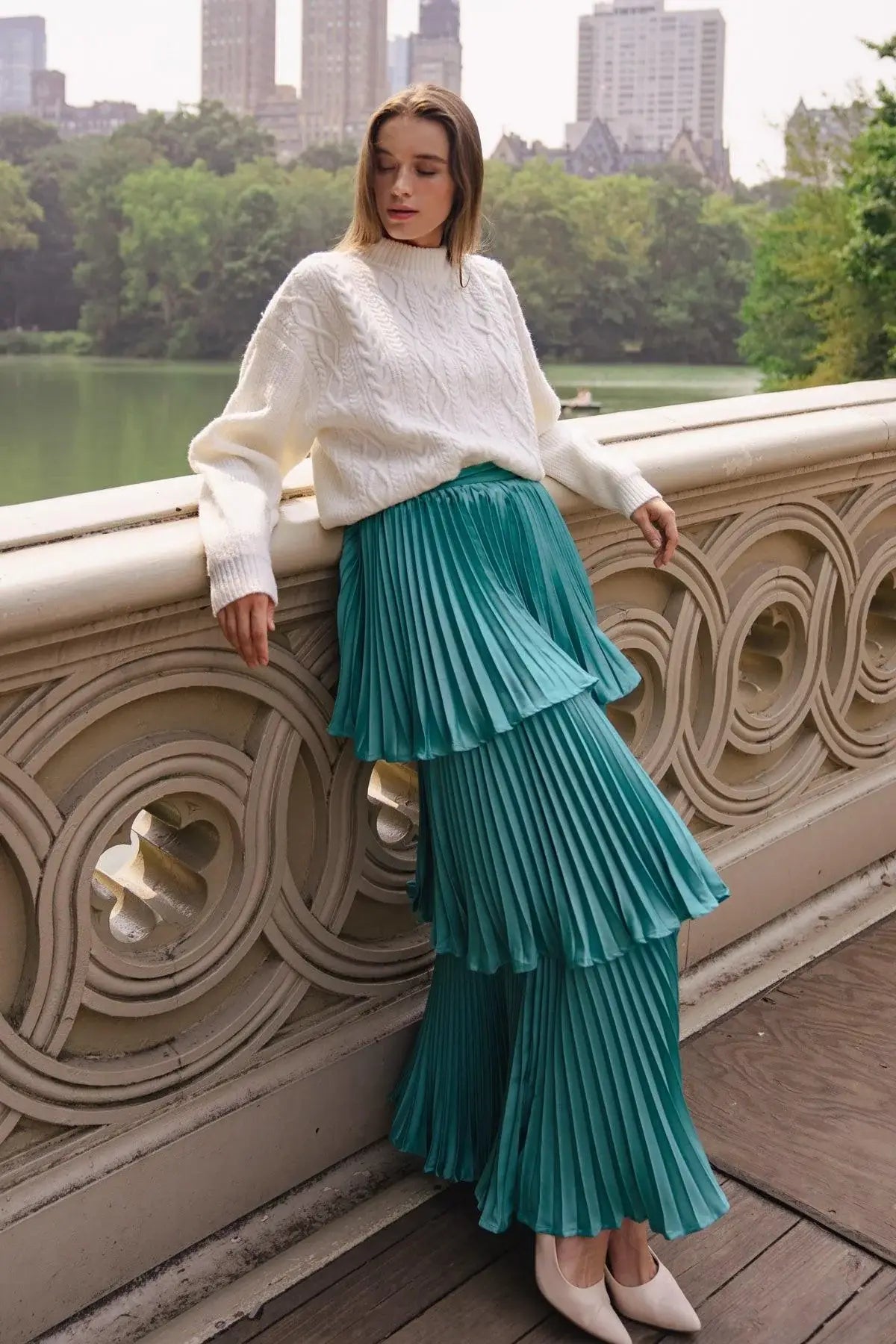 IN LOVE WITH ME WOVEN SKIRT - Flying Tomato - Flyclothing LLC