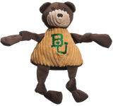 NCAA Baylor University, Bruiser the Bear Knottie® Plush Dog Toy - HuggleHounds - Flyclothing LLC