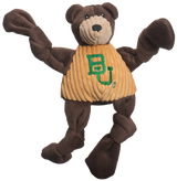 NCAA Baylor University, Bruiser the Bear Knottie® Plush Dog Toy - HuggleHounds - Flyclothing LLC