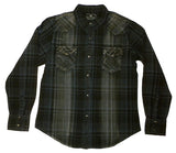 Pop Icon Black & Blue Plaid Shirt - Pop Icon Clothing - Flyclothing LLC