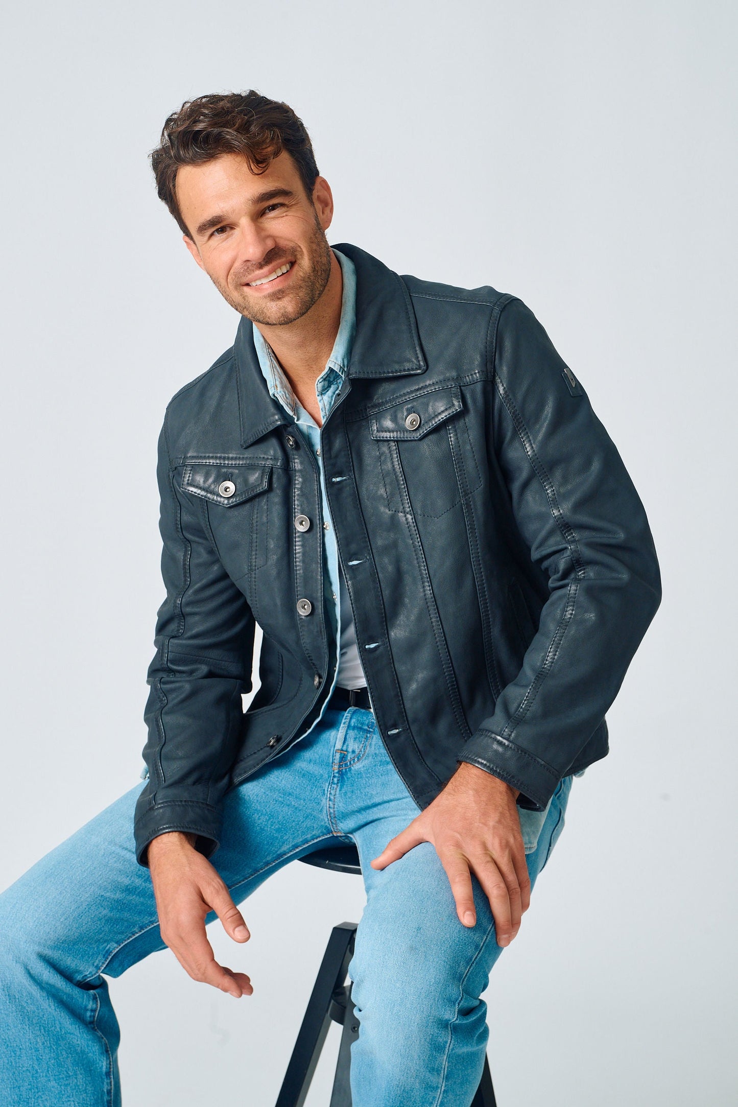Geoff UF, Leather Jacket